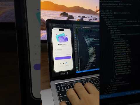 Wallet App Login Screen UI in Flutter preview